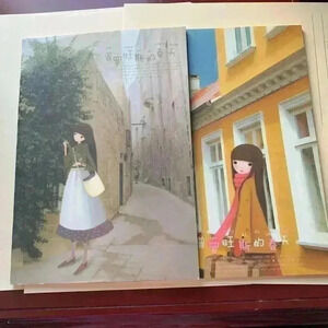 2 Beautiful  Japanese note books. Never been used